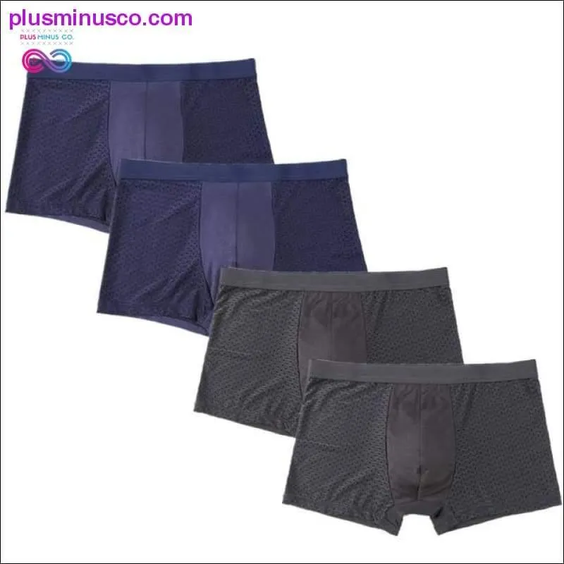 4pcs/Lot Men's Panties Male Underpants Man Pack Shorts