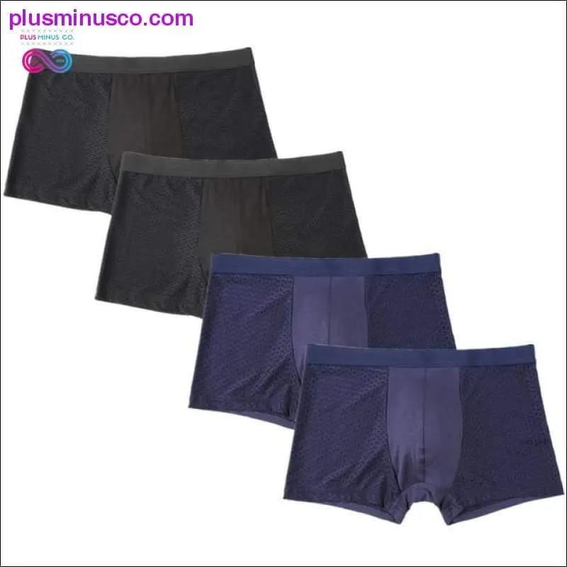 4pcs/Lot Men's Panties Male Underpants Man Pack Shorts