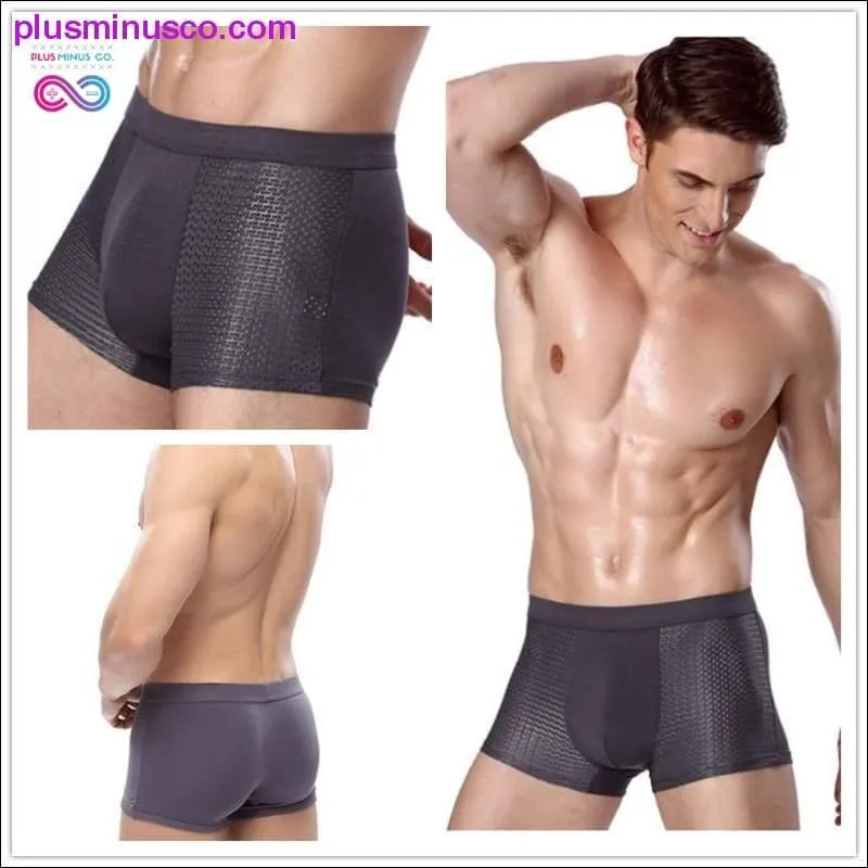 4pcs/Lot Men's Panties Male Underpants Man Pack Shorts