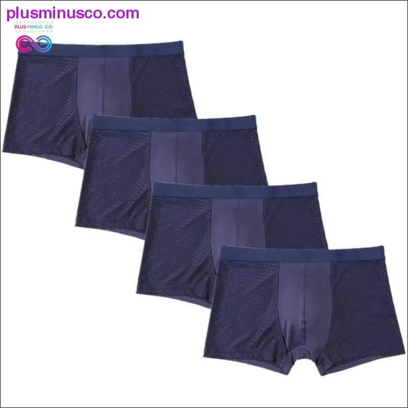 4pcs/Lot Men's Panties Male Underpants Man Pack Shorts