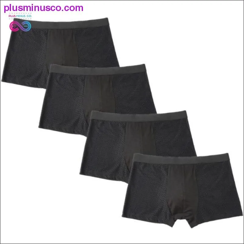 4pcs/Lot Men's Panties Male Underpants Man Pack Shorts