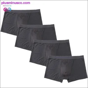 4pcs/Lot Men's Panties Male Underpants Man Pack Shorts