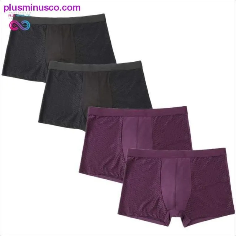 4pcs/Lot Men's Panties Male Underpants Man Pack Shorts