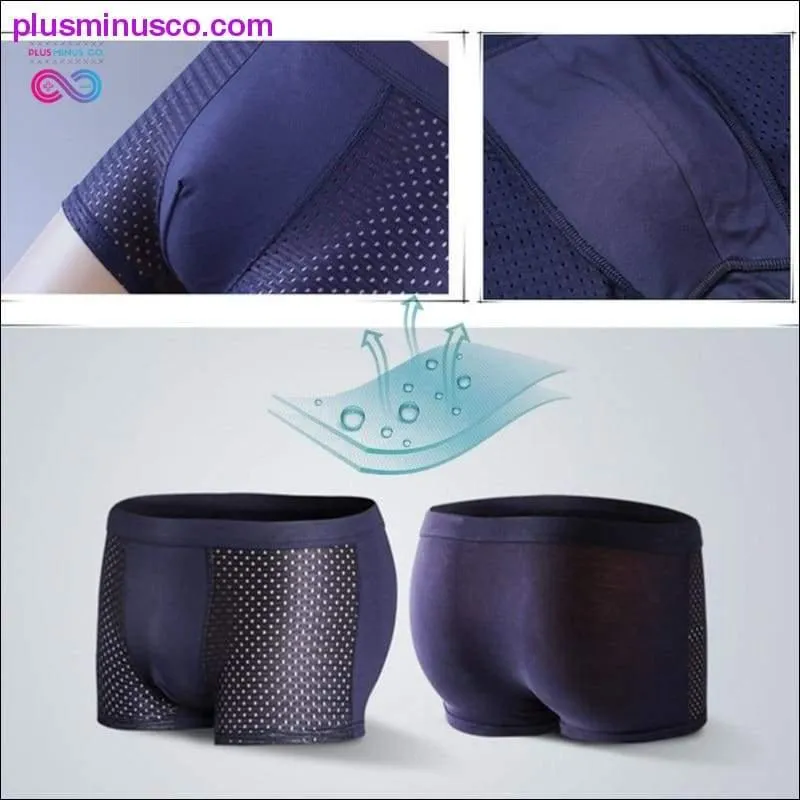 4pcs/Lot Men's Panties Male Underpants Man Pack Shorts