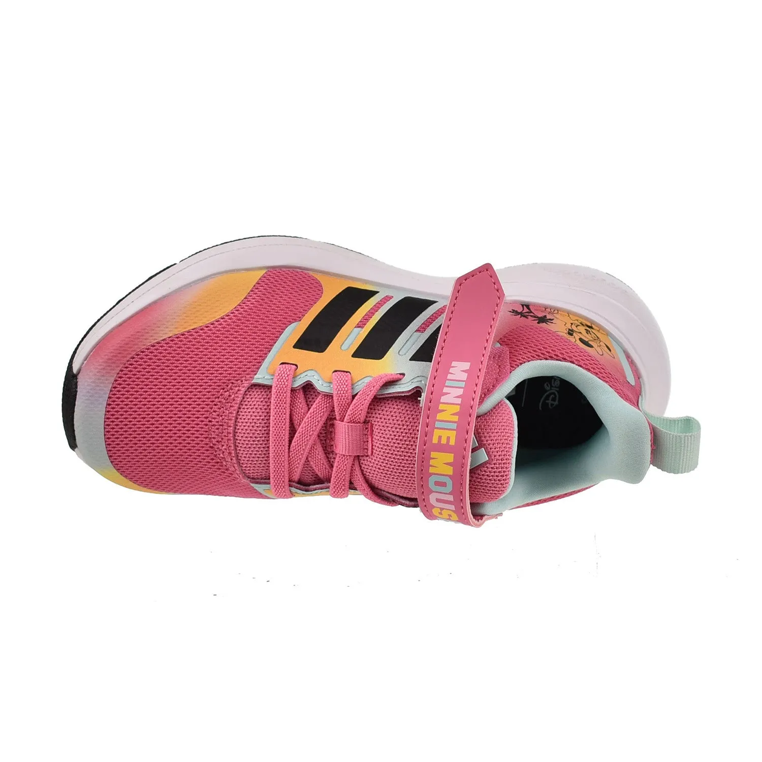 Adidas Fortarun x Disney C Little Kids' Shoes Pink Fusion-Core Black