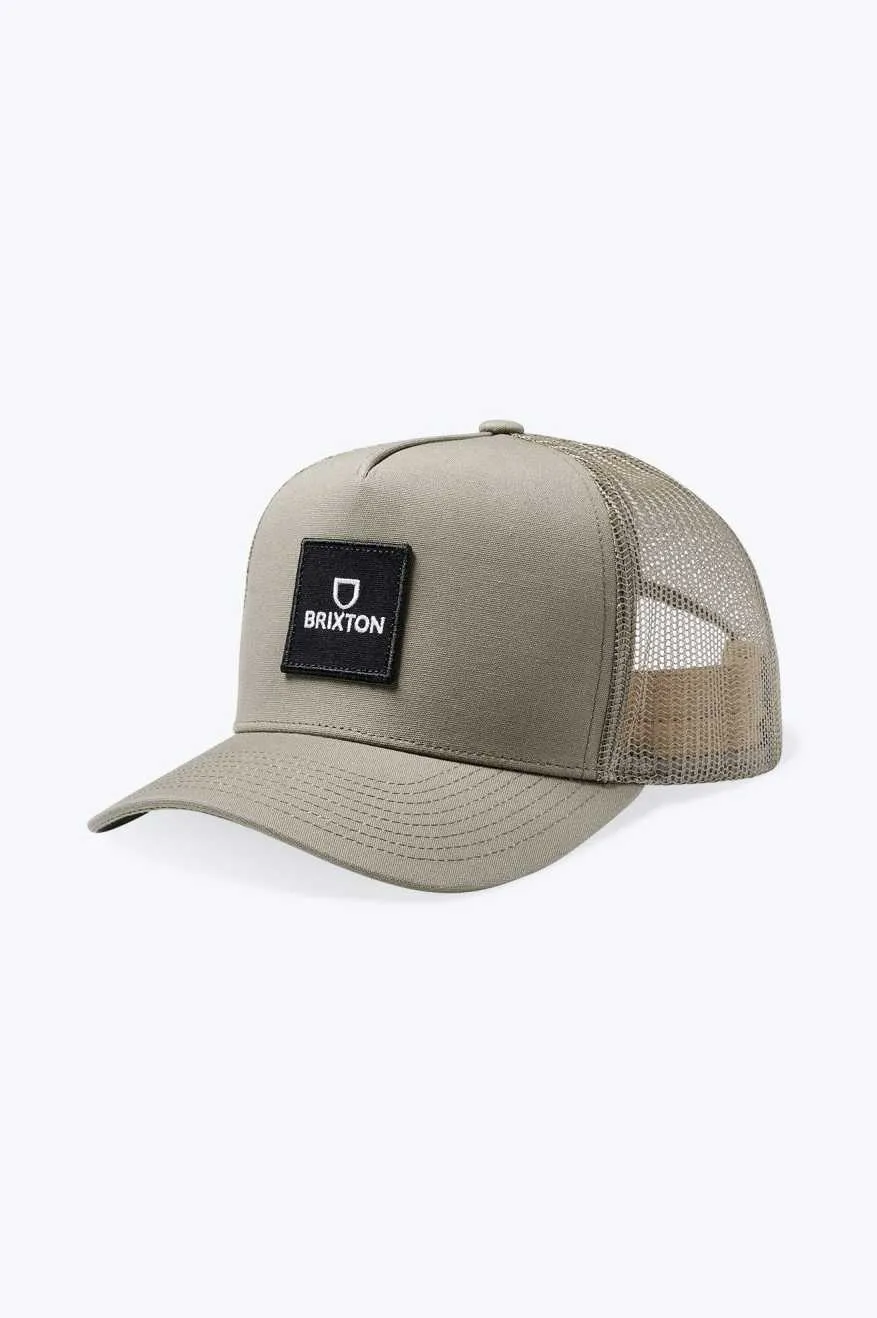 Alpha Block Netplus Trucker Hat - Cinder Grey/Cinder Grey