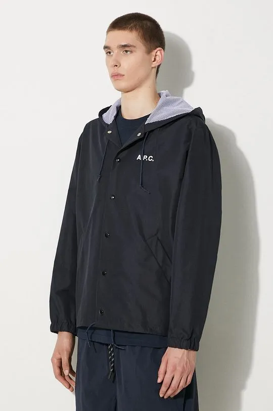 A.P.C. jacket Blouson Greg men's navy blue color PSAHP-H02808 DARK NAVY