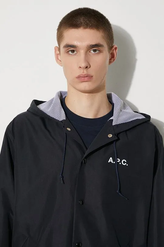 A.P.C. jacket Blouson Greg men's navy blue color PSAHP-H02808 DARK NAVY