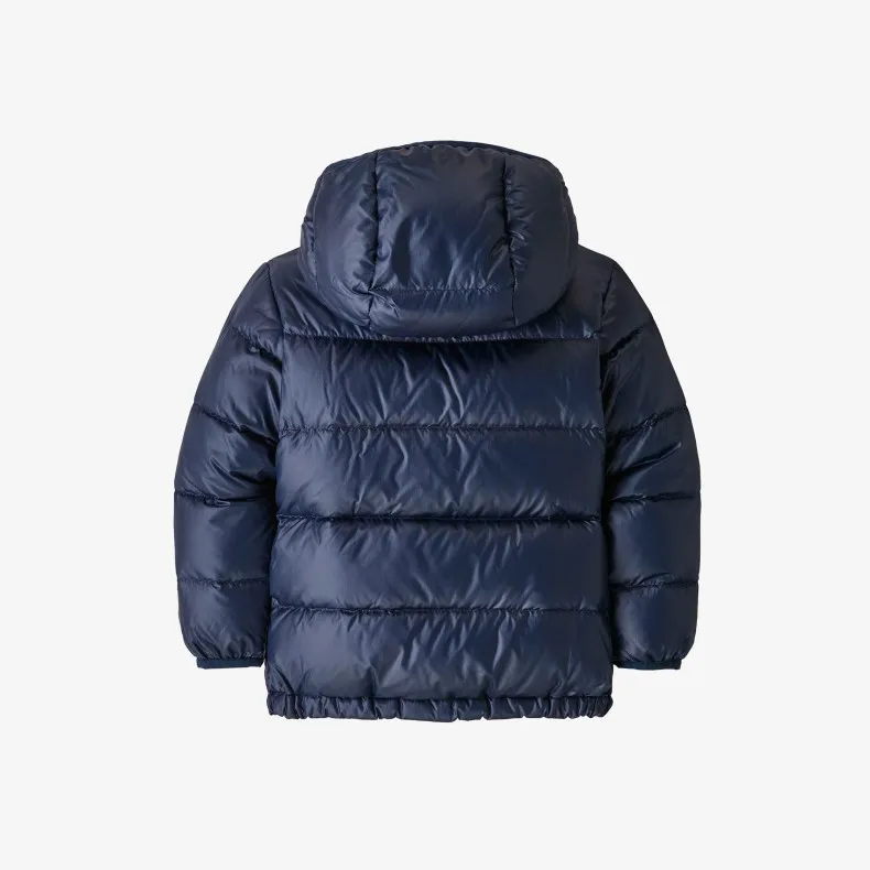 Baby Patagonia Hi-Loft Down Sweater Hoody Jacket (New Navy)