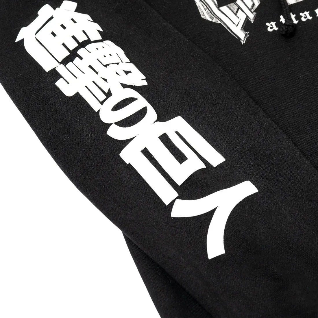 BAIT x Attack On Titan Men BAIT Logo Hoody (black)