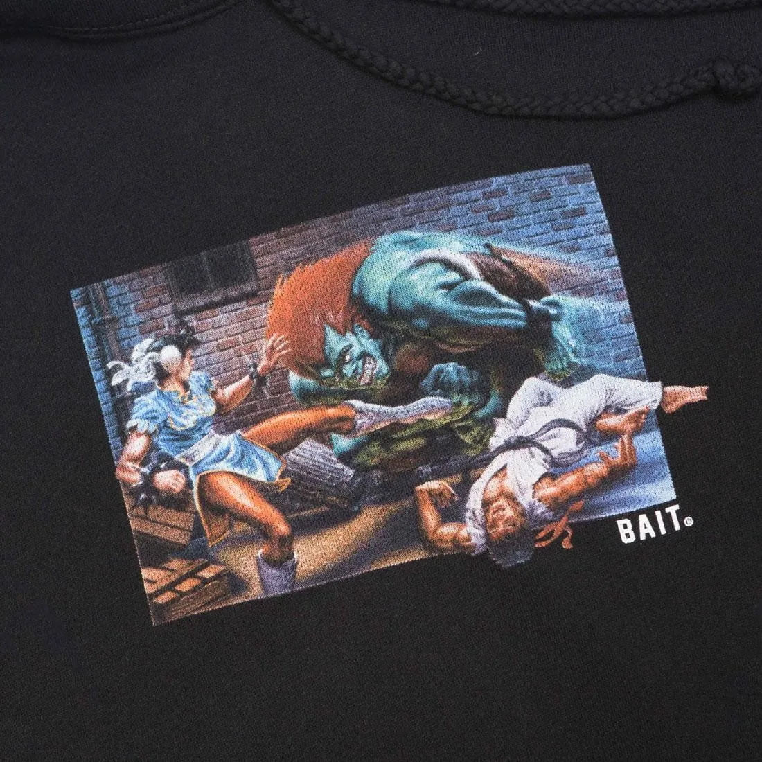 BAIT x Street Fighter Men The World Warrior Hoody (black)