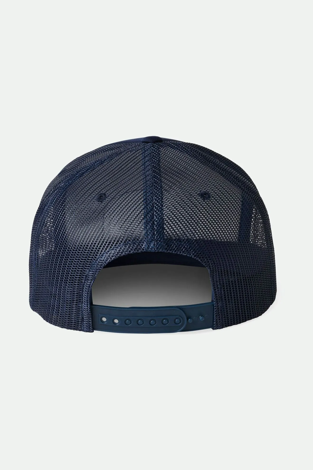 Bass Brains Boat MP Trucker Hat - Washed Navy