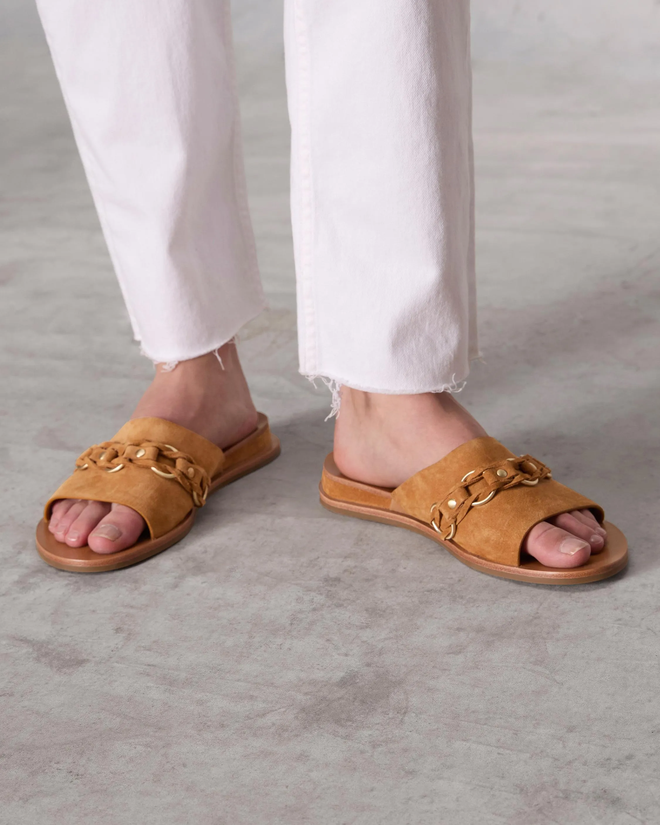 Beau Suede Sandal