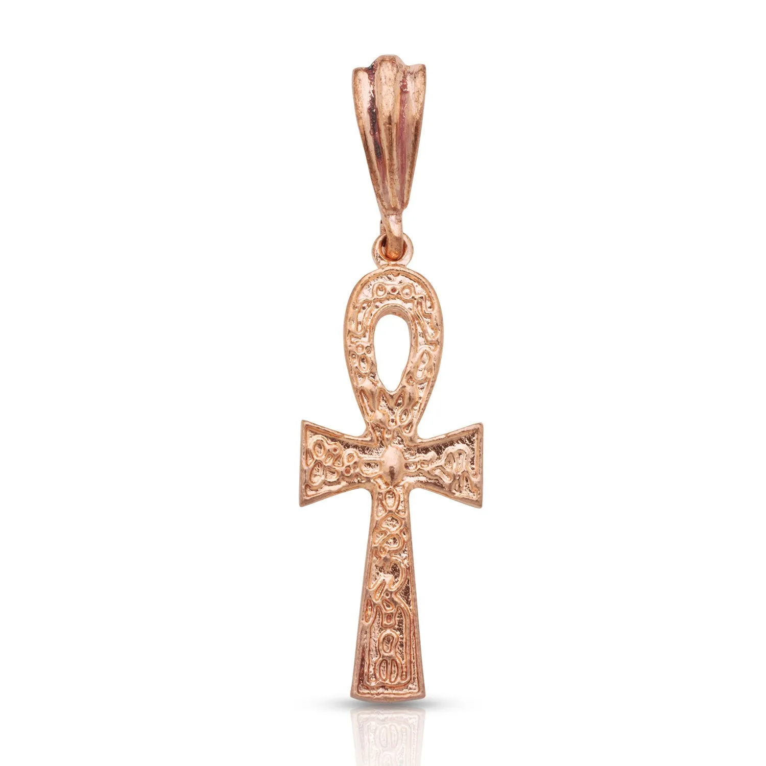 Better Jewelry Copper Etched Ankh Pendant