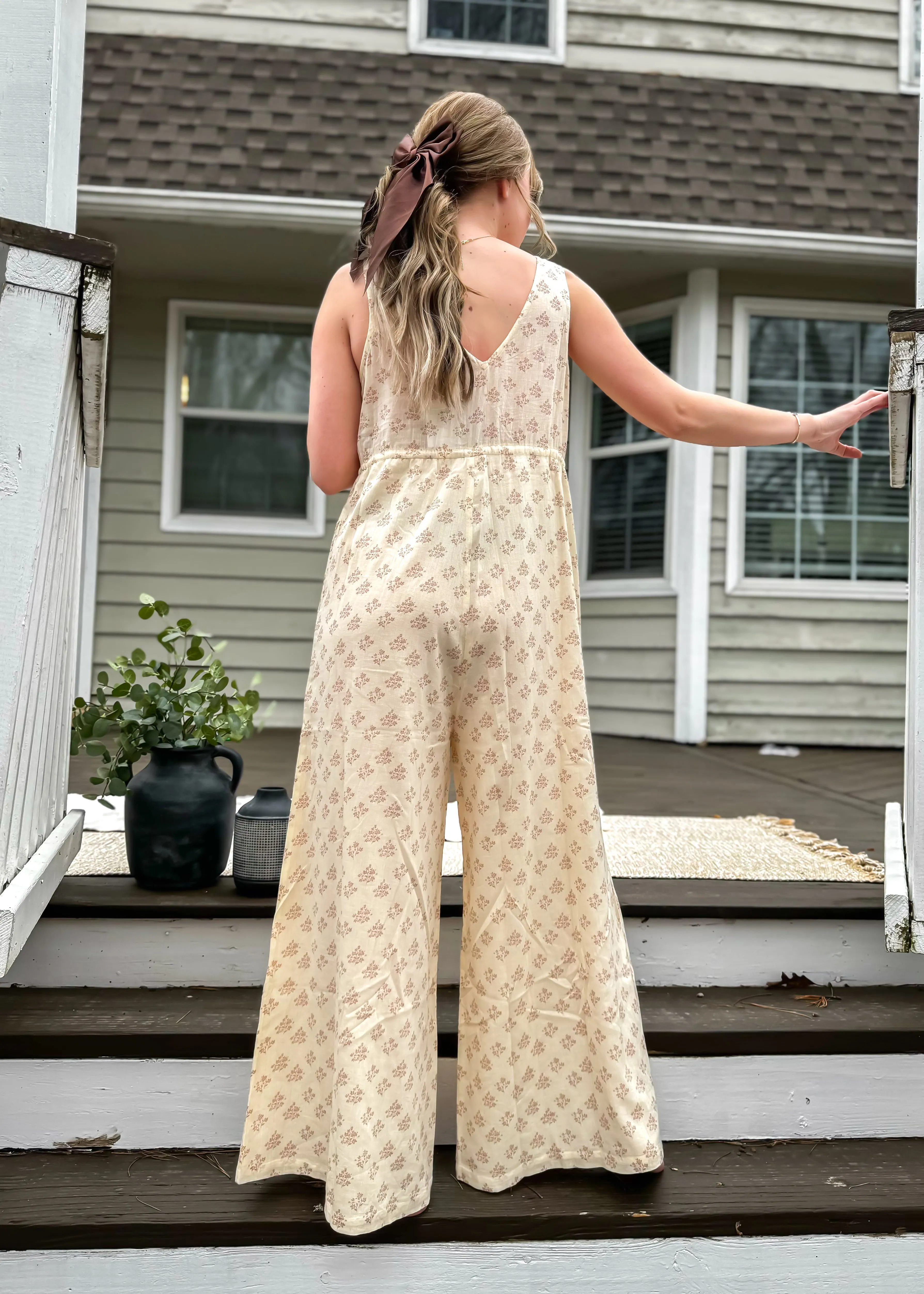 Bila Leona Jumpsuit | Cream