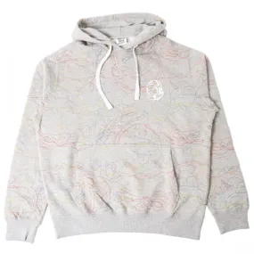 Billionaire Boys Club Men Scribble Hoody (gray)