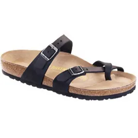 Birkenstock Mayari Sandal Black Oiled Leather (Women's)