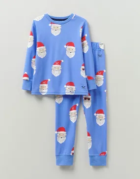 Boy's Long Sleeve Santa Pyjama Set from Crew Clothing Company