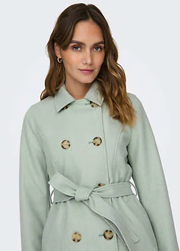 Buttoned Trench Coat by Only | Look Again