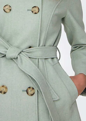 Buttoned Trench Coat by Only | Look Again