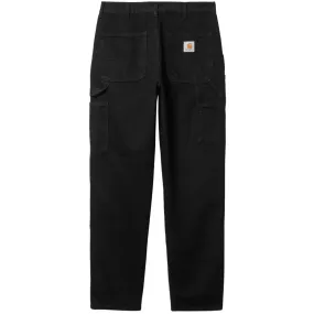 CARHARTT WIP DOUBLE KNEE PANT // BLACK (RINSED) L32