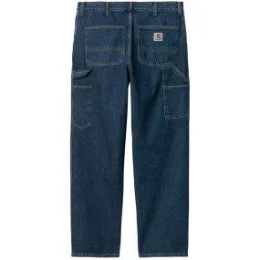 CARHARTT WIP SINGLE KNEE PANT // BLUE (STONE WASHED) L32