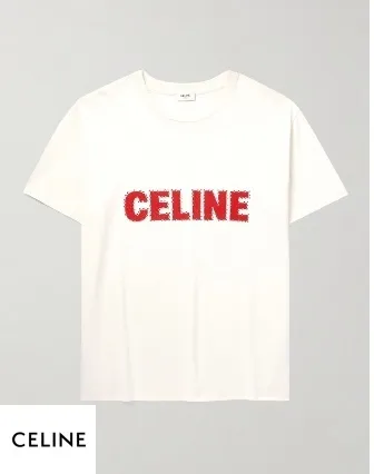 CELINE  |celine loose T-shirt in cotton jersey