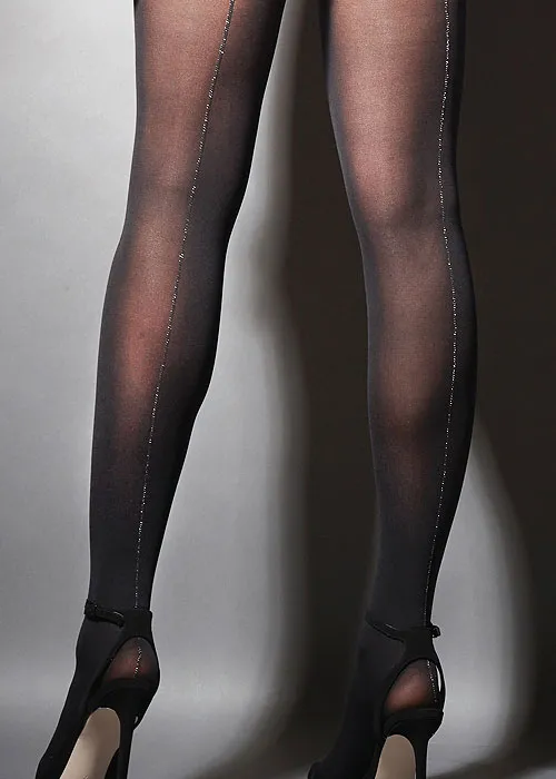 Charnos Lurex Opaque Backseam Tights ()