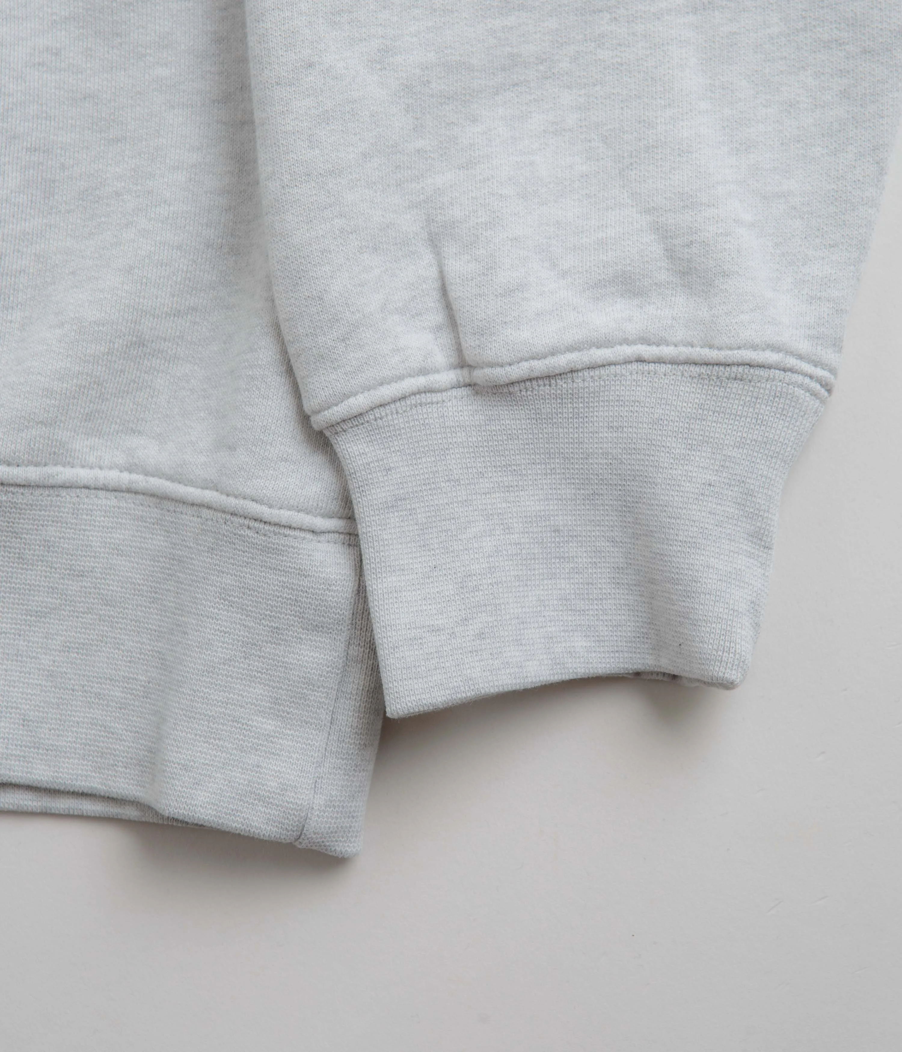 Civilist Mini Logo Hoodie - Light Heather Grey