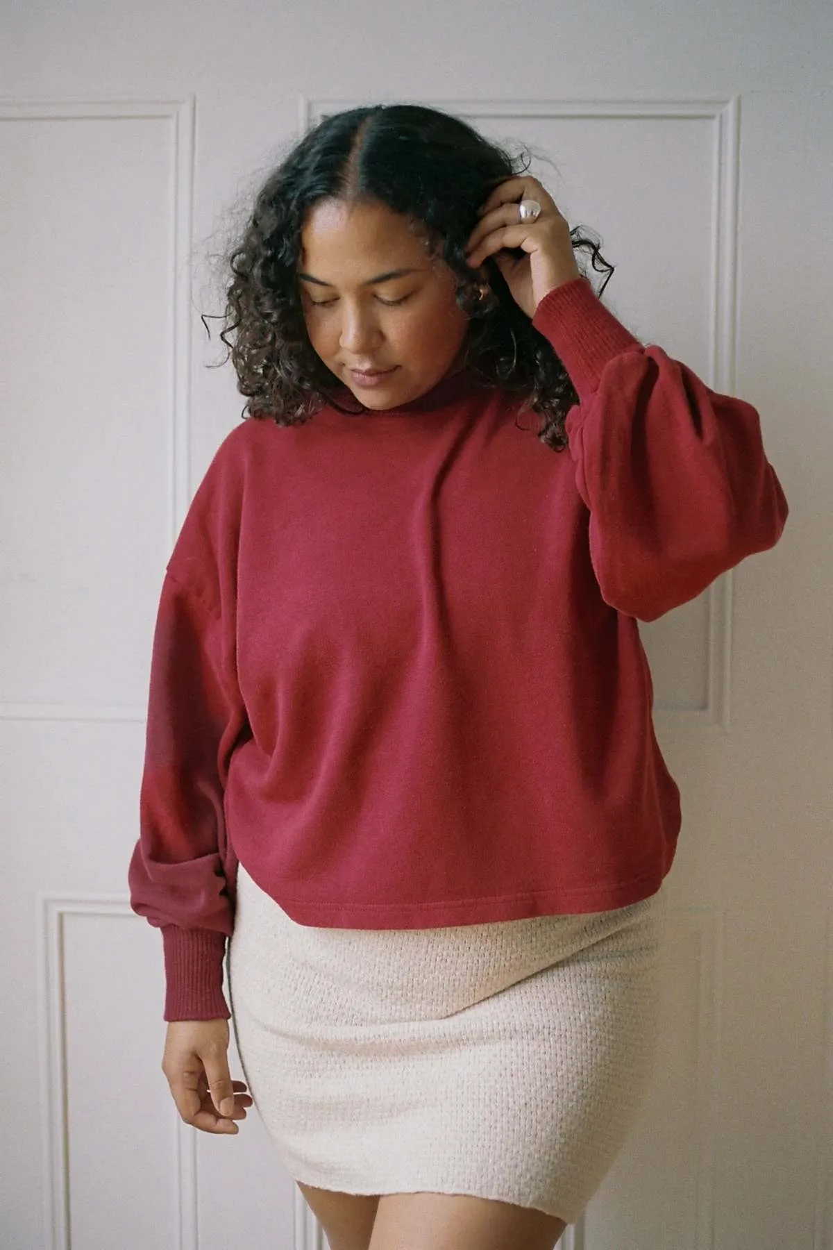 Clouds Sweater - Barolo