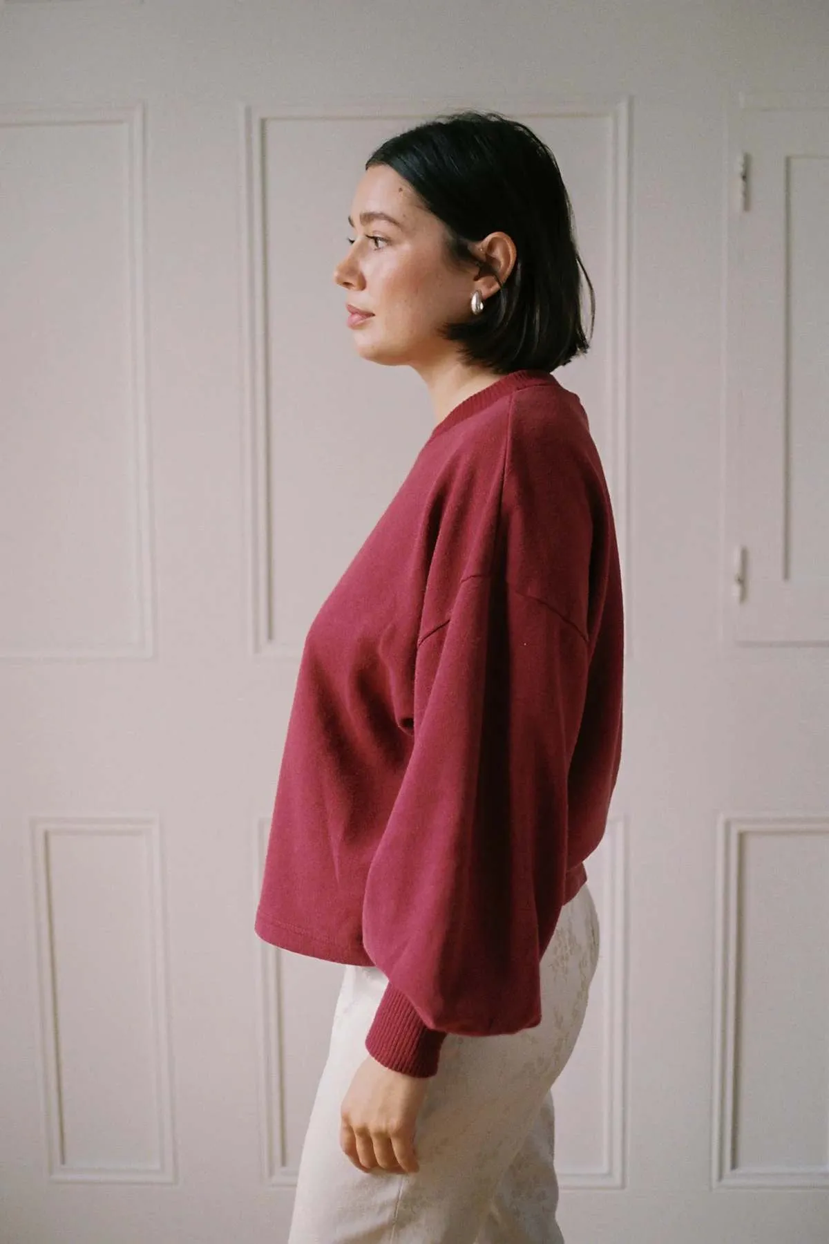 Clouds Sweater - Barolo