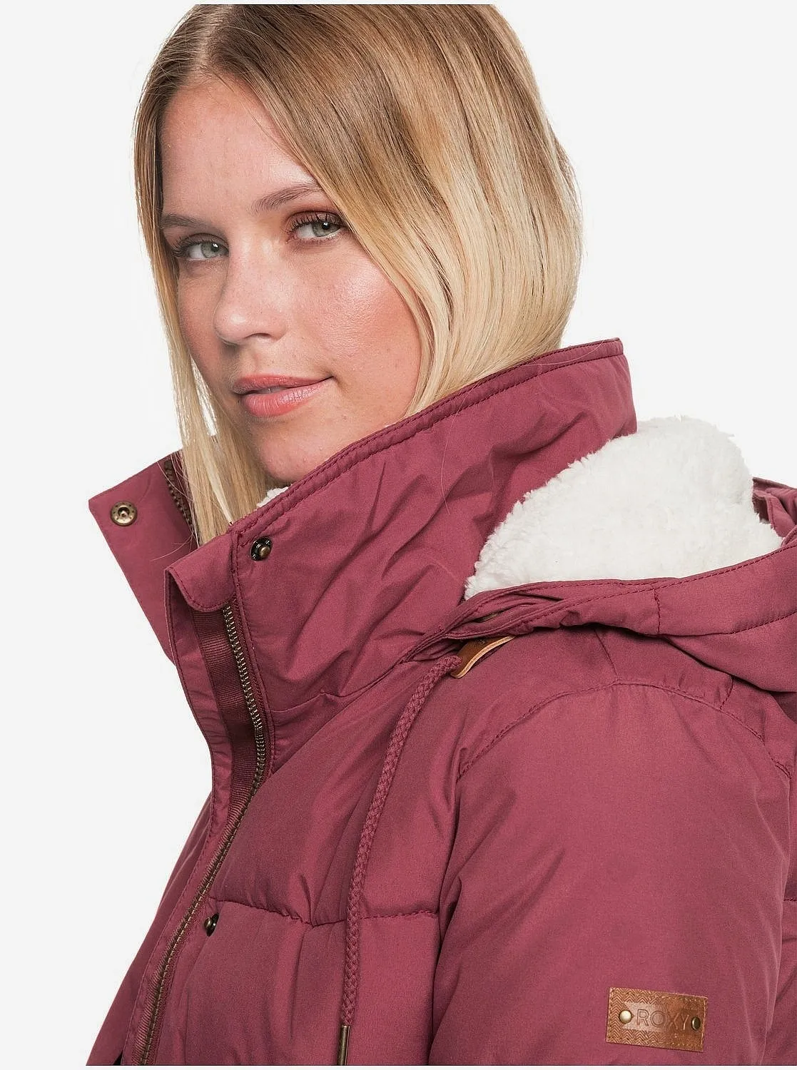 coat Roxy Ellie - RRE0/Oxblood Red - women´s