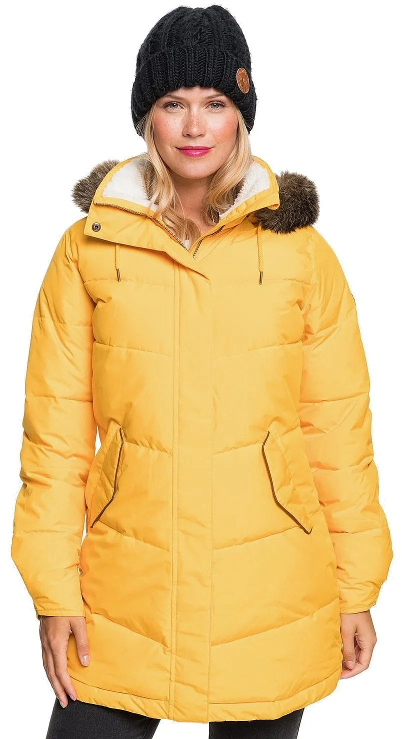 coat Roxy Ellie - YKK0/Golden Rod - women´s