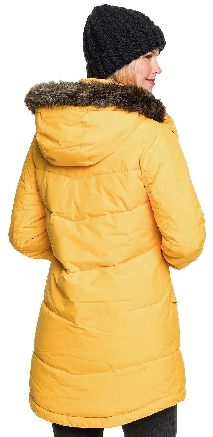 coat Roxy Ellie - YKK0/Golden Rod - women´s