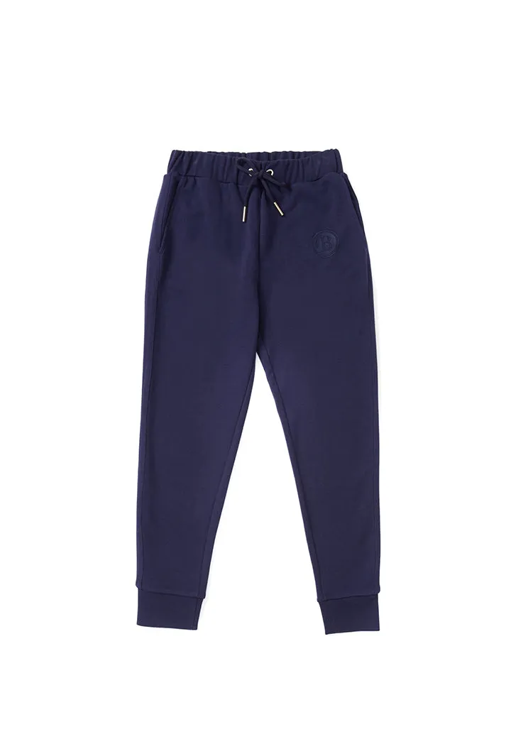 Collection Slim Leg Jogger Trouser Navy Blue