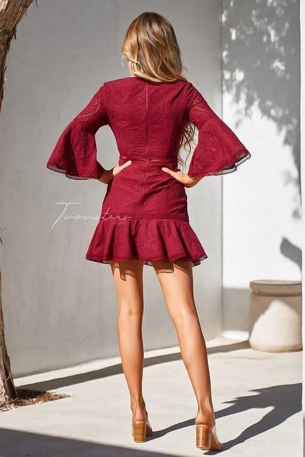 Courtney Dress - Red