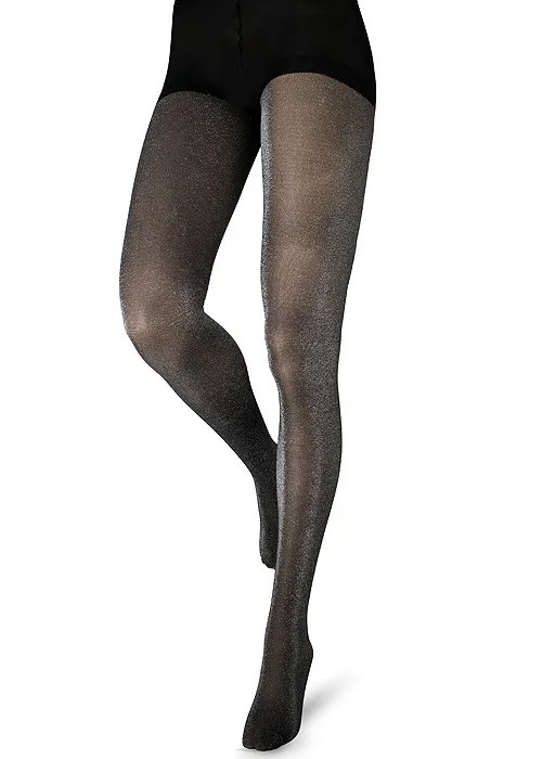 Couture Fashion Glitter Opaque Tights ()