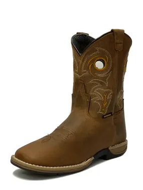 Dan Post DPC3964 Youth Storms Eye Jr Leather Boots Brown