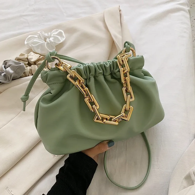 Detachable Strap Chain Pouch