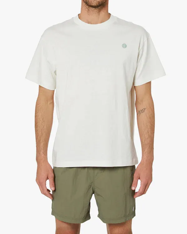 DEUS T-SHIRT PLAIN PILL white