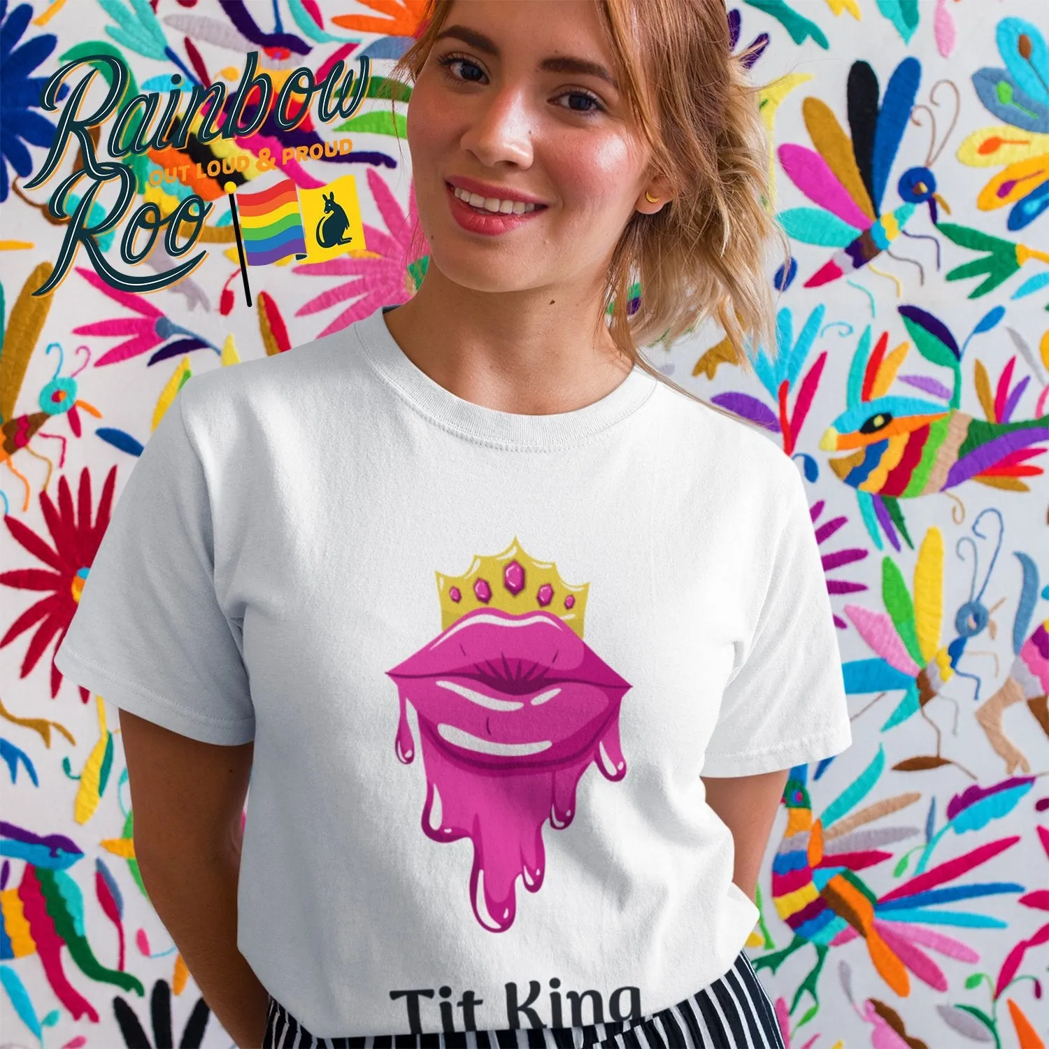 Dicktionary Tit King T-Shirt Unisex (L011)