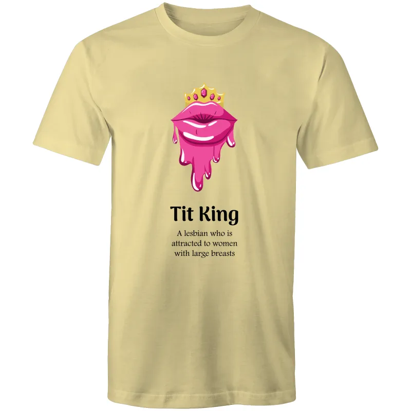 Dicktionary Tit King T-Shirt Unisex (L011)