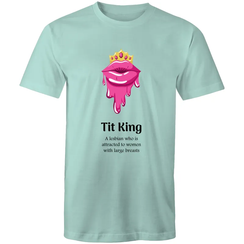 Dicktionary Tit King T-Shirt Unisex (L011)