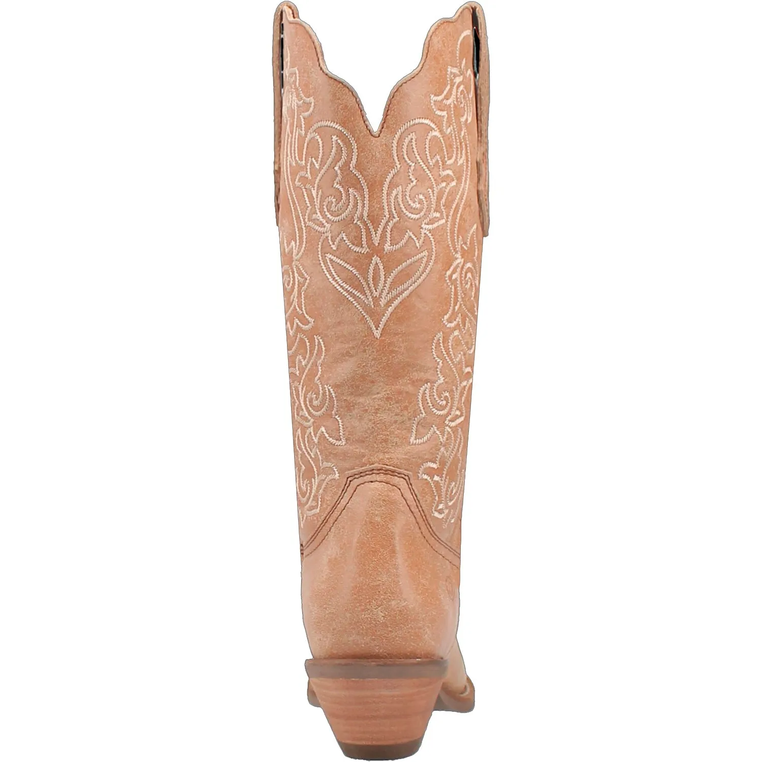 Dingo Womens Flirty N Fun Camel Leather Cowboy Boots