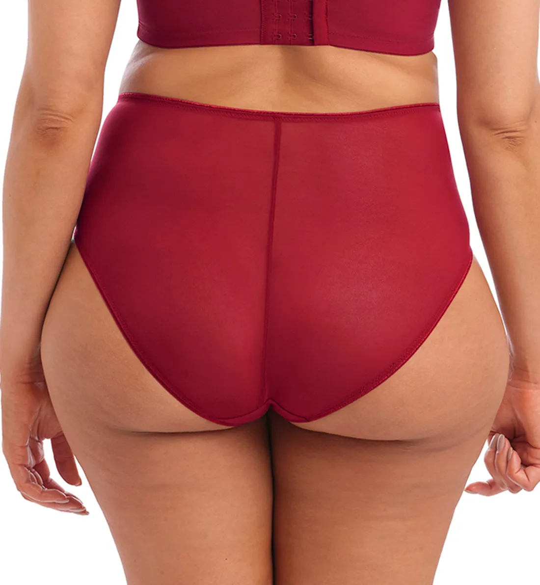 Elomi Matilda Matching Full Panty Brief (8906) - Crimson