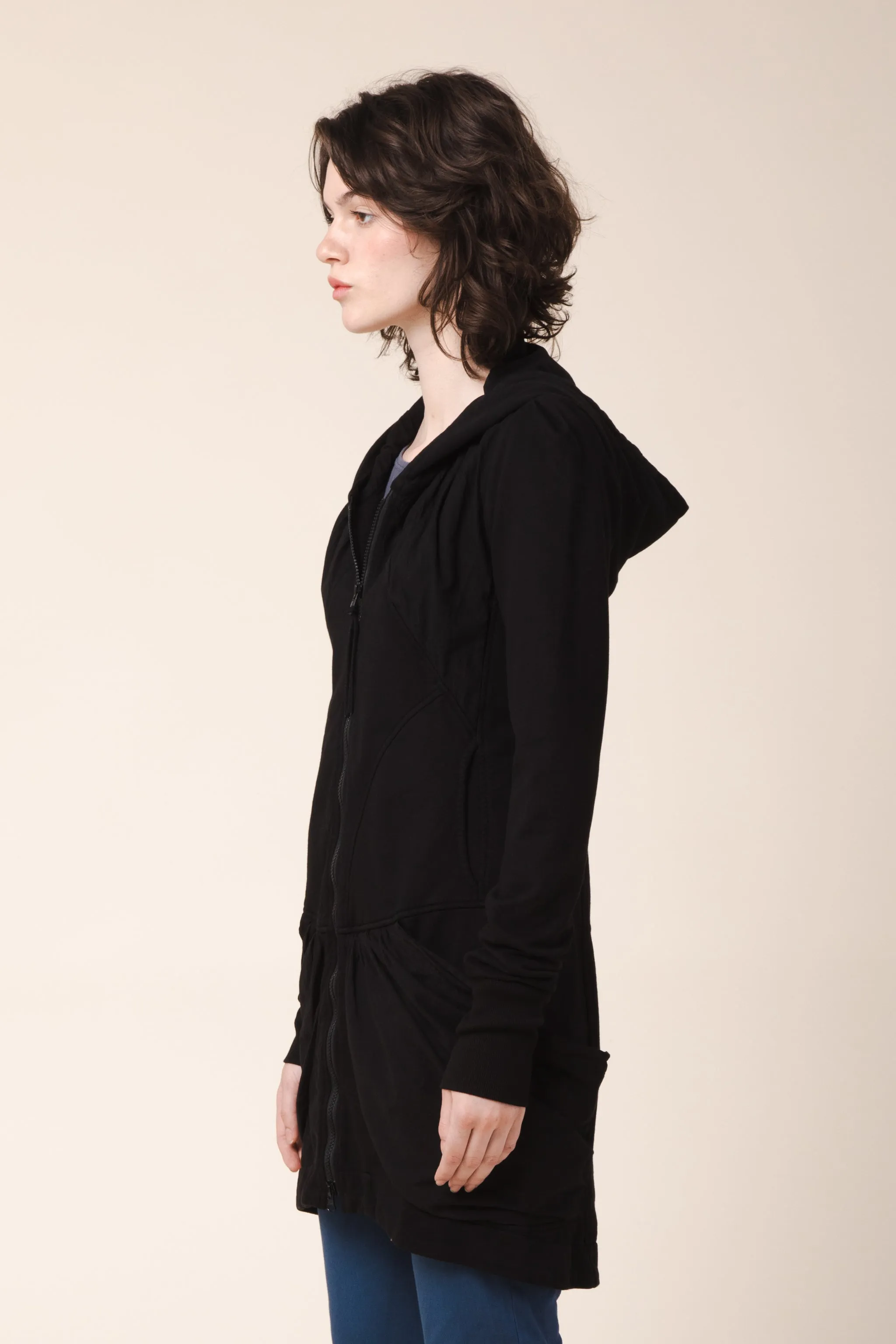 Guinevere Hoodie in Black