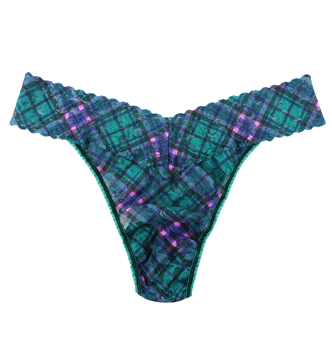 Hanky Panky Decades Original Rise Thong (MIX TAPE BOX) - 90S Plaid