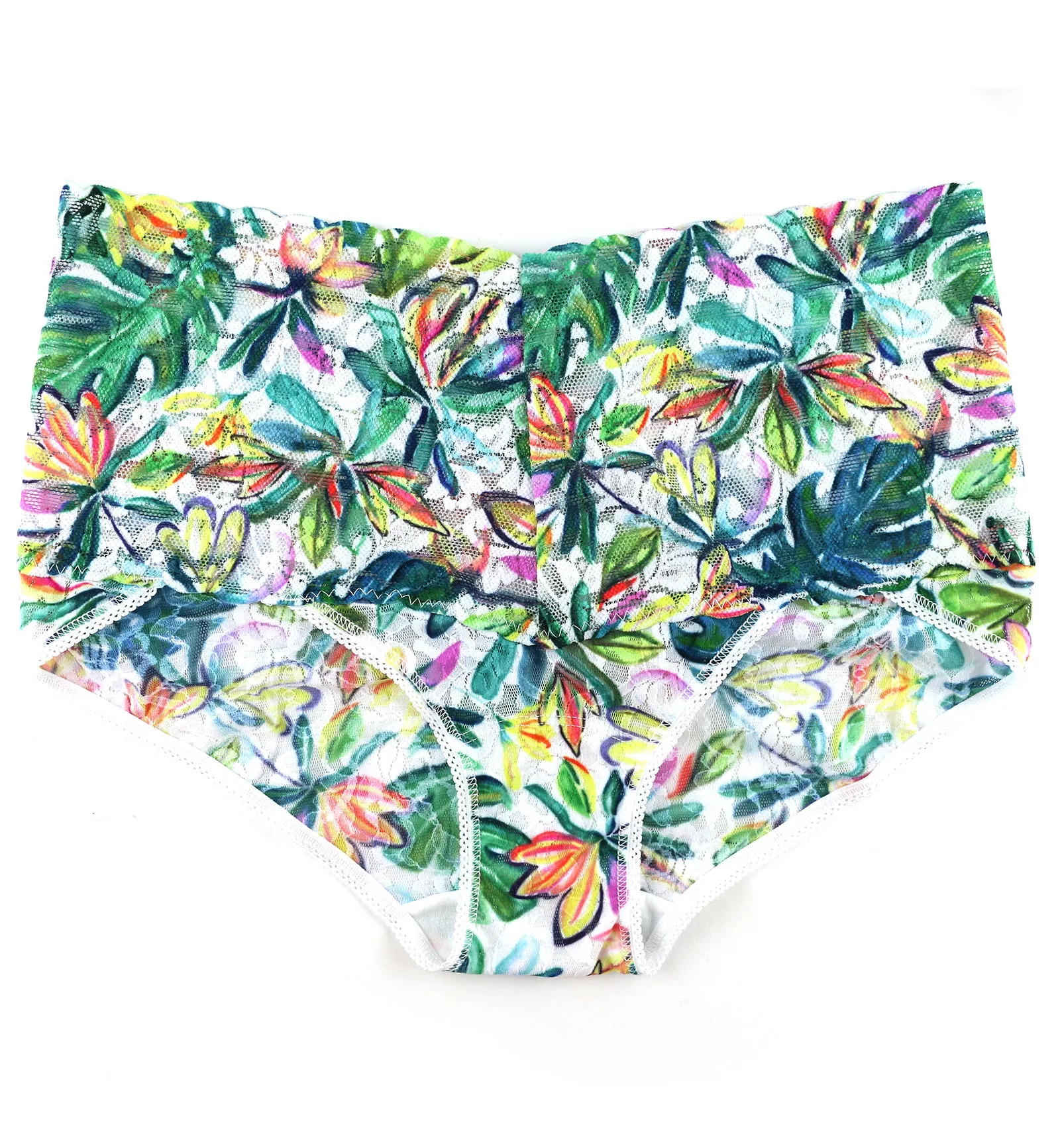 Hanky Panky Retro Lace Printed V-kini (PR9K2124) - Palm Springs