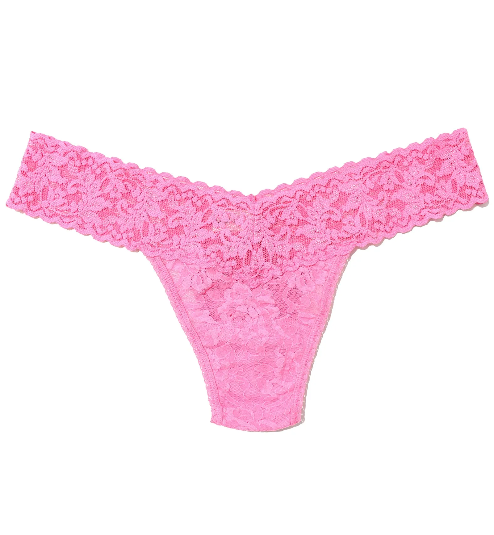 Hanky Panky Signature Lace Low Rise Thong (4911P) - Taffy