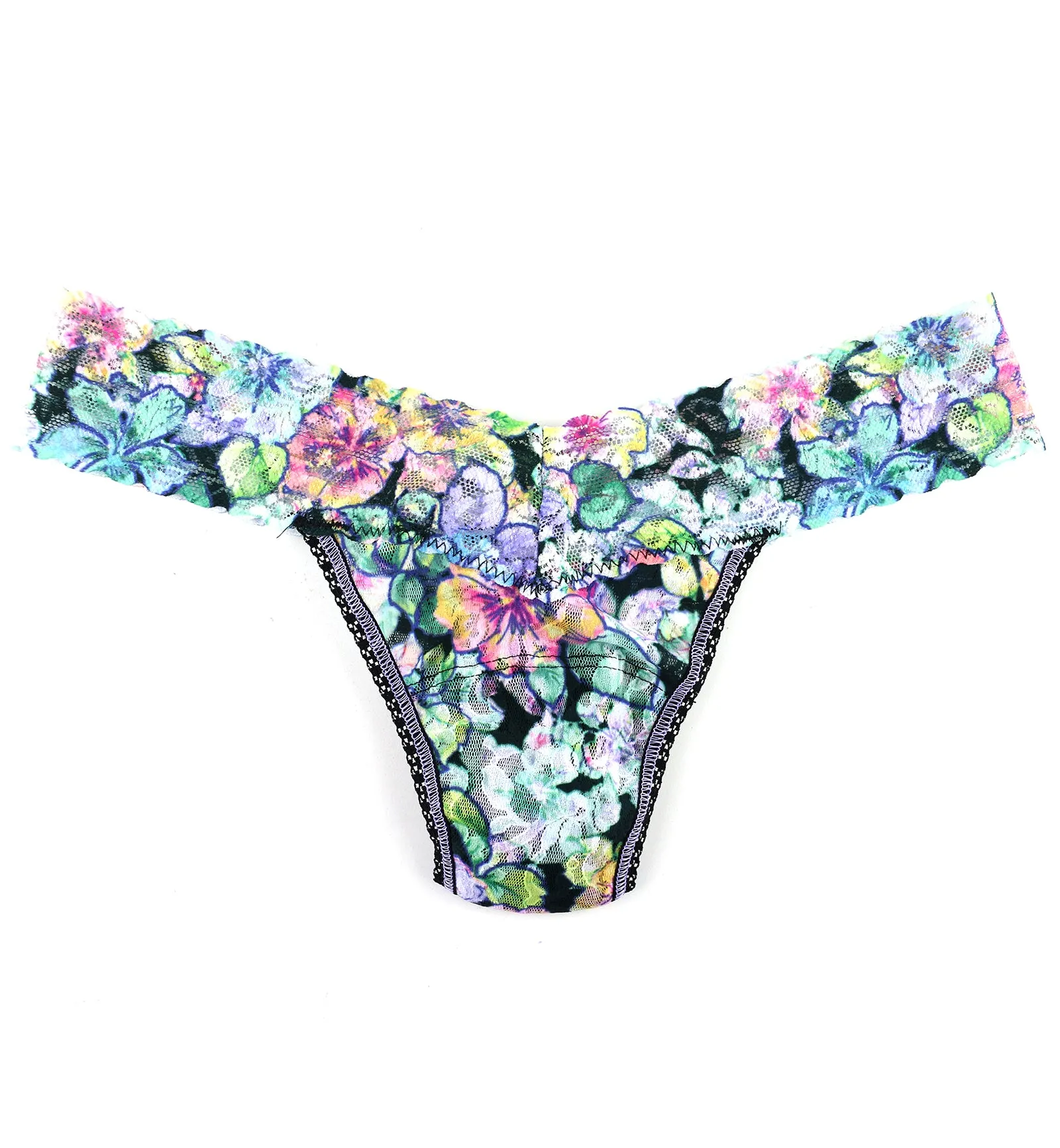 Hanky Panky Signature Lace Printed Low Rise Thong (PR4911P) - Fantasy Fiction